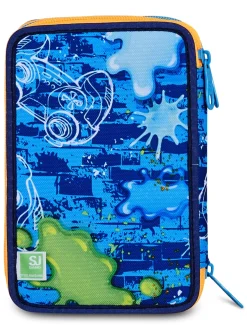 JOYFUL PINS BOY Astuccio con Kit Scolastico
