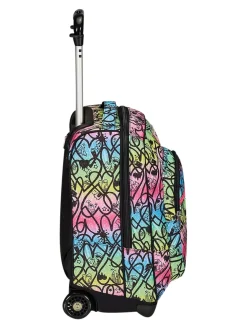 JUMPLOVE Zaino trolley 2 ruote, fisso