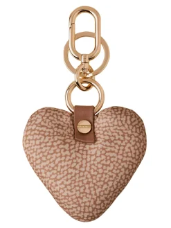 KEYRING Cuore Portachiavi con charm