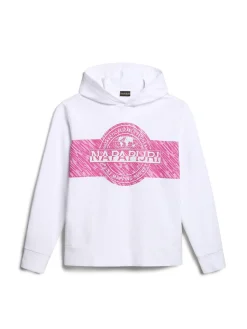 KIDS B-PINZON Felpa in cotone con cappuccio