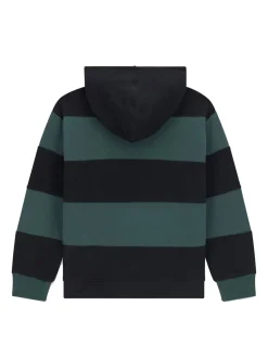 KIDS Felpa bambino a strisce con cappuccio