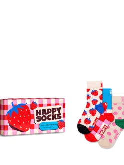 KIDS FRUITS & BERRIES Gift Box 3 paia di calze