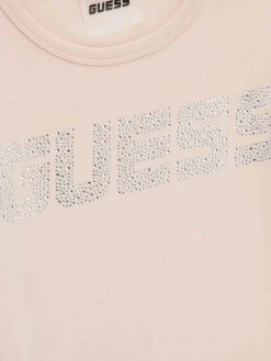 KIDS MINI ME T-shirt manica corta bambina con strass