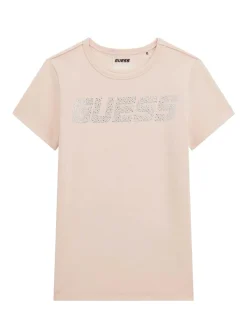 KIDS MINI ME T-shirt manica corta bambina con strass