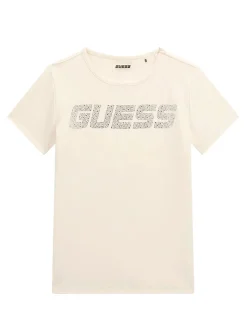 KIDS MINI ME T-shirt manica corta bambina con strass