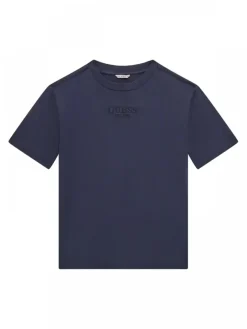 KIDS T-shirt a maniche corte ricamo logo