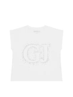 KIDS T-shirt con borchiette