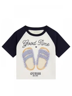 KIDS T-shirt manica corta cropped fit