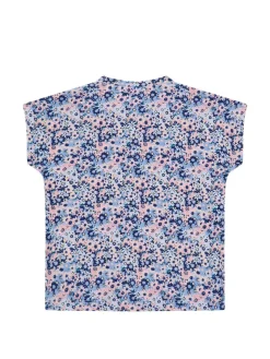 KIDS T-shirt manica corta stampa floreale