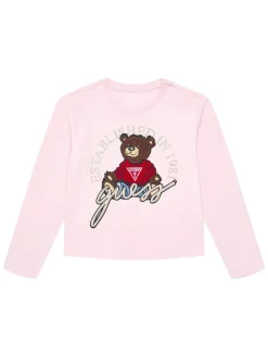 KIDS T-shirt manica lunga con orsetto