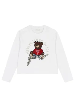 KIDS T-shirt manica lunga con orsetto