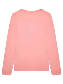 KIDS T-shirt manica lunga con strass