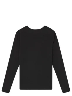 KIDS T-shirt manica lunga con strass