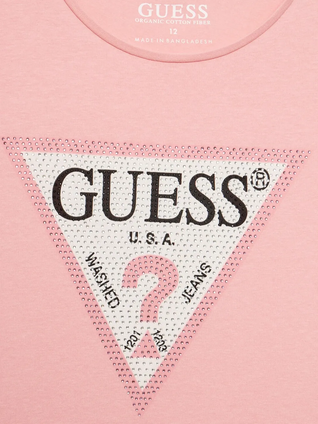 KIDS T-shirt maniche corte con strass