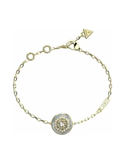 LA FLEUR Bracciale con medaglietta fiore