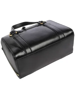LAURA Borsa bauletto in pelle con tracolla