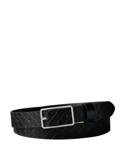 LOGO ALL OVER Cintura in pelle