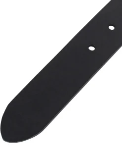 LOGO EMBOSSED Cintura accorciabile in pelle