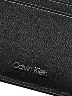 LOGO HARDWARE SAFFIANO Porta carte di credito in pelle
