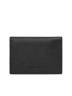LOGO HARDWARE SAFFIANO Portafoglio in pelle flap e portamonete