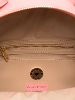 LOVE EMBOSSED Zaino con logo impunturato