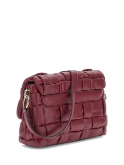 MARION Borsa a spalla intrecciata con tracolla