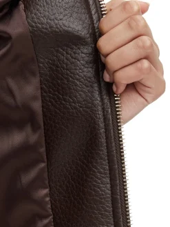 MARLENE CARIBOU Giacca in similpelle, regular fit
