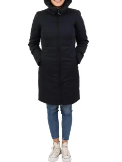 MEHTA SE Cappotto stretch con cappuccio