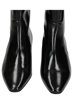 ME25 Stivaletto tacco 3, in pelle
