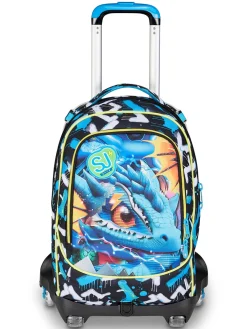METAL DRAGON BOY Zaino Trolley, sganciabile