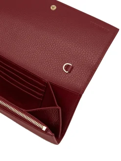 METALLIC SOFT Pochette in pelle con tracolla