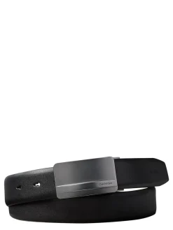 METAL LOGO Cintura in pelle