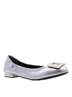 MICKLE Ballerine in pelle