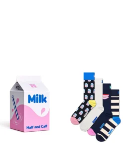 MILK CARTON Gift set calze 4 paia