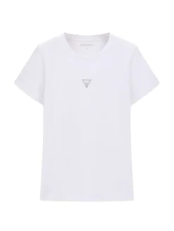 MINI STRASS TRIANGLE T-Shirt in cotone