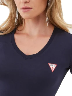 MINI TRIANGLE T-shirt scollo a V