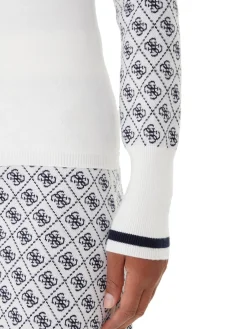 MOCK NECK AUBREY 4G Maglione slim fit