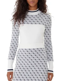 MOCK NECK AUBREY 4G Maglione slim fit