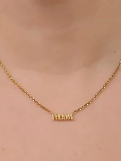 MONTENAPO Collana in argento con logo