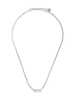 MONTENAPO Collana in argento con logo