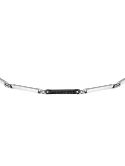 MOTOTOWN Bracciale forgiato in acciaio