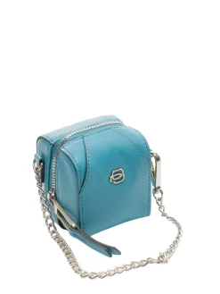 MUSE Portachiavi in pelle, con catennella