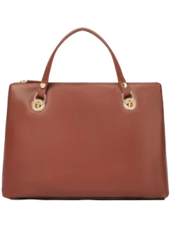 NORA Borsa a mano in pelle con tracolla