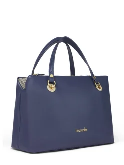NORA Borsa a mano in pelle con tracolla