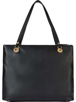 NORA Borsa a spalla in pelle con tasca