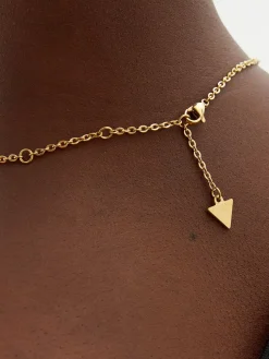 OH MY G Collana, charm con logo