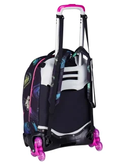 OPTICAL SHADE GIRL Zaino trolley 3 ruote, amovibile