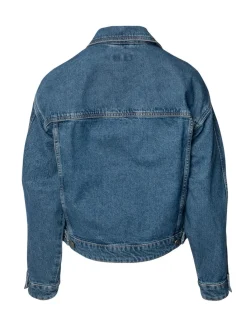 OVERSIZE TRUCKER JACKET Giacca in jeans