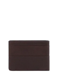 PAAVO Portafoglio portamonete pelle con flap