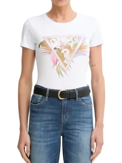 PALM TRIANGLE T-Shirt in cotone